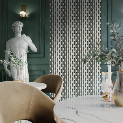 Декор ID148 Риальто Нобиле 2 наборный лаппатированный 30см*34,5см*9мм (1уп/6шт/), шт