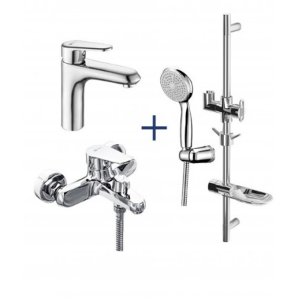 Комплект смесителей Lemark Point LM0380C "3 в 1"" Комплект смесителей Lemark Point LM0380C "3 в 1""