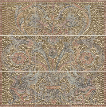 Панно HGD\В99\9x\17000 Виченца золото 45*45*6,9 (1уп/4комплекта), шт Панно HGD\В99\9x\17000 Виченца золото 45*45*6,9 (1уп/4комплекта), шт