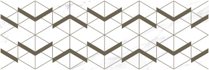 Декор Lord wing белый 20x60 (1уп/6шт),шт