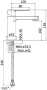Смеситель для раковины Paffoni West WS071CR Смеситель для раковины Paffoni West WS071CR