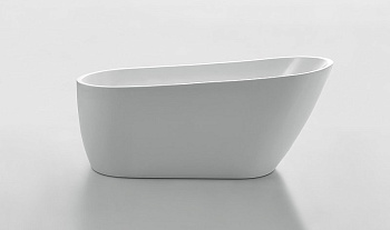 Акриловая ванна без перелива BELBAGNO BB62-1700-W0, 1700х720х720