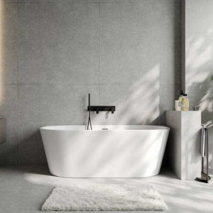 Акриловая ванна ABBER AB9503-1.8 белая