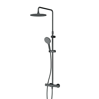 Душевая система Am.Pm Like F0780422 черная