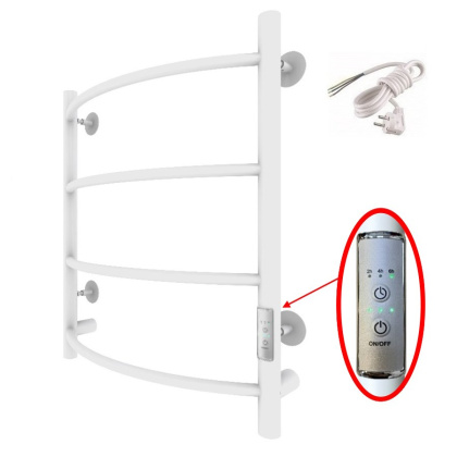 Полотенцесушитель Пэк сп 5 60х50 белый ВГП Полотенцесушитель Пэк сп 5 60х50 белый ВГП