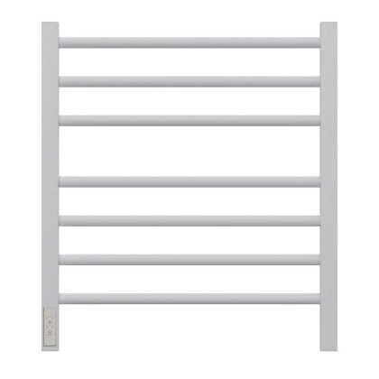 Полотенцесушитель электрический Point Веста PN70756W П7 500x600, диммер слева, белый Полотенцесушитель электрический Point Веста PN70756W П7 500x600, диммер слева, белый