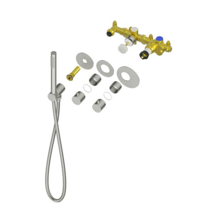 Душевая система Timo Saona SX-2359/17SM скрытого монтажа, термостат, золото матовое Душевая система Timo Saona SX-2359/17SM скрытого монтажа, термостат, золото матовое