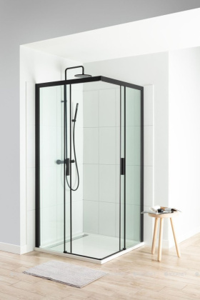 Душевой уголок Aquanet Pleasure AE60-S-100x100U-BT 100x100, прозрачное стекло