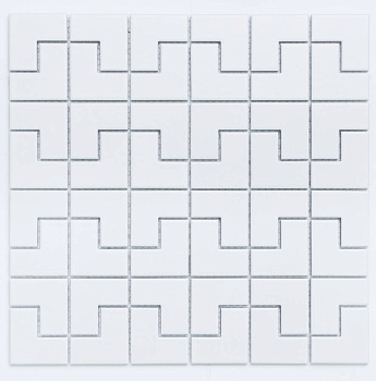 Мозаика PS2548-03 керамика матовая (25*48*5) 300*300