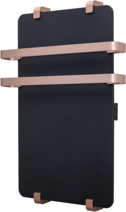 Полотенцесушитель электрический Allen Brau Infinity 100x44 с рейлингом 2.0 и креплением, медь браш Полотенцесушитель электрический Allen Brau Infinity 100x44 с рейлингом 2.0 и креплением, медь браш