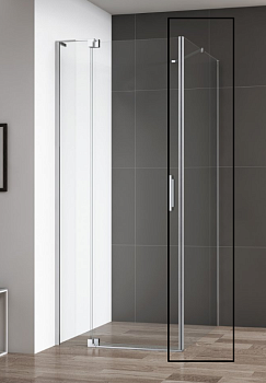 SLIDER-90-FIX-C-NERO Универсальная боковая панель