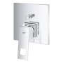 Смеситель однорычажный с переключателем на 2 положения, GROHE Eurocube, хром, (24062000)
 Смеситель однорычажный с переключателем на 2 положения, GROHE Eurocube, хром, (24062000)