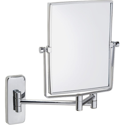 Двустороннее косметическое зеркало, 3× увеличительное