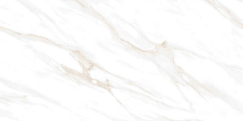 Calacatta Clarity Gold Керамогранит белый 60х120 Полированный