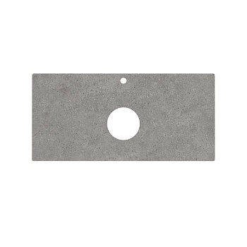 Столешница из керамогранита Фондамента 100, серая, PL1.DL500920R\100