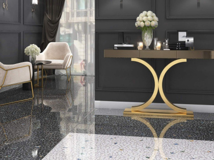 Керамогранит SG594202R Палладиана черный декорированый 119,5*238,5 (1шт/2,85м2), м2