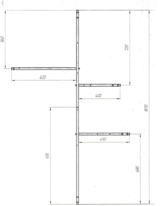 Рама разборная REDDY 170x90