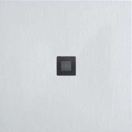 Душевой поддон Allen Brau Priority 90x80 8.31001-21 белый камень