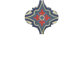 Декор OS\A29\65000 Арабески Майолика орнамент 6.5*6.5*7 (уп\26шт), шт