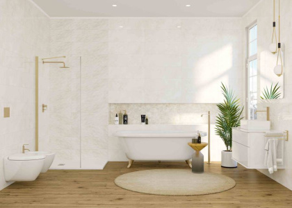 Плитка Murano Pearl W M 25x75 NR Glossy 1 Плитка Murano Pearl W M 25x75 NR Glossy 1