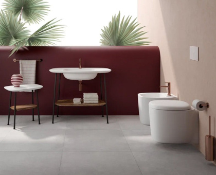 Подвесное биде VitrA Plural, цвет Матовый Белый Подвесное биде VitrA Plural, цвет Матовый Белый