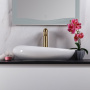 Раковина керамическая накладная, овальная BB1396