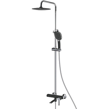 Душевая система Shevanik, латунь S6036H черный