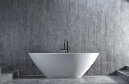 Ванна из искусственного камня Salini S-Sense Diva  178х85,5 глянцевая,102211G