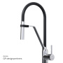 Смеситель Для кухни с гибким изливом F8013000 Like Смеситель Для кухни с гибким изливом F8013000 Like