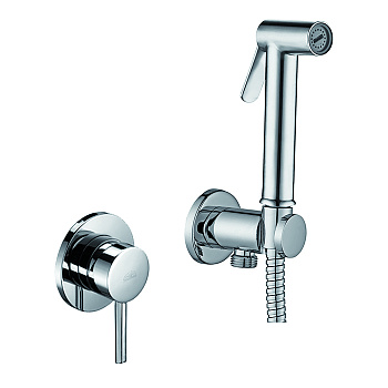 Смеситель с гигиеническим душем Paffoni KITDUP110CR (с внутренней частью)