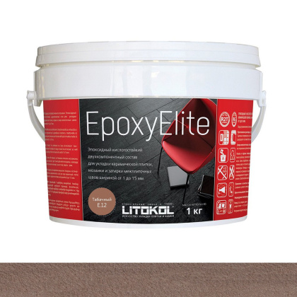 Затирка эпоксидная EPOXYELITE E.12 Табачный  1кг