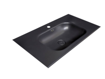 Столешница моноблок Vallessi 80 антрацит керамика Столешница моноблок Vallessi 80 антрацит керамика