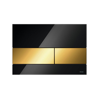 Стеклянная панель смыва унитаза TECEsquare для системы с двойным смывом