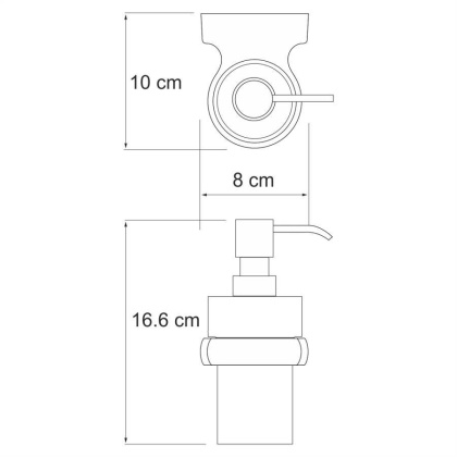 Berkel K-6899 Дозатор для жидкого мыла Berkel K-6899 Дозатор для жидкого мыла