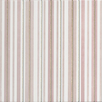 Декор VT\A455\5009 Весна 1 белый/розовый 20см*20см*6,9мм (1уп/10шт/)матовый, шт