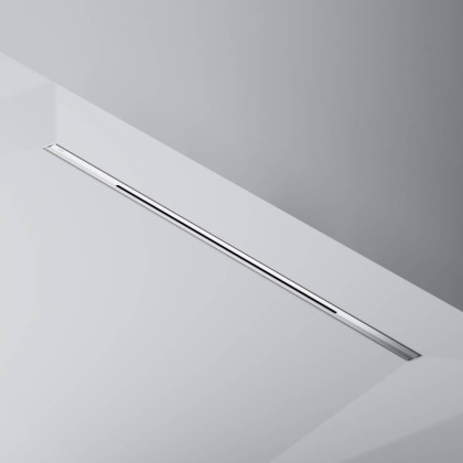 W01SC-S11-100-05SB MasterFlow Трап для душа линейный универс затвор Slim line 100см цвет сталь мат