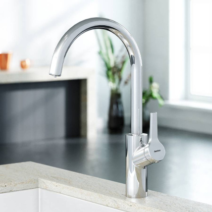 310721000 Eclipce Смеситель Для кухни, с фильтрацией C - излив, Хром