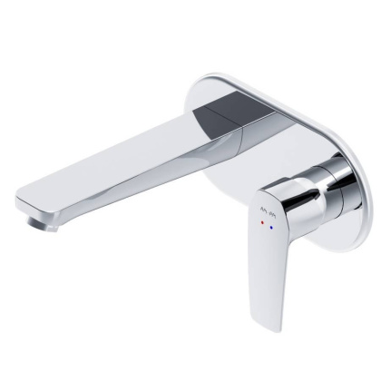 F90A72200 Gem, Смеситель д/умывальника, монтируемый в стену, Хром, шт. F90A72200 Gem, Смеситель д/умывальника, монтируемый в стену, Хром, шт.