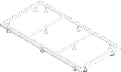 Каркас для поддона Creto Etna 100x70