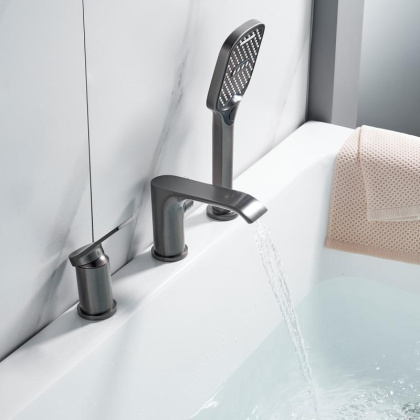 Смеситель на борт ванны Shevanik S41T S4112T