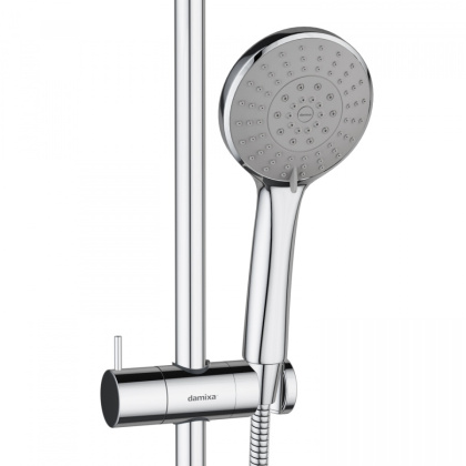 977720000_xxx Origin Bit, душ. система со смесителем-полкой: верх. душ 260*190, ручн. душ 120, 5 реж