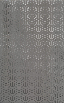 Декор HGD\C371\6399 Ломбардиа серый темный 40см*25см*8мм (1уп/10шт)матовый, шт