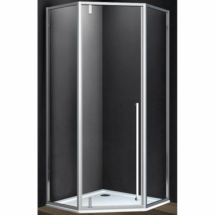 Душевой уголок Penta VSP-3P900CL, 900*900, хром, стекло прозрачное