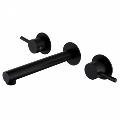 Смеситель ABBER Emotion AF88121B скрытого монтажа для раковины, черный матовый Смеситель ABBER Emotion AF88121B скрытого монтажа для раковины, черный матовый