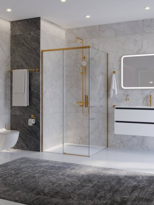 Душевой уголок CEZARES PLANE-A-1-100-C-CR