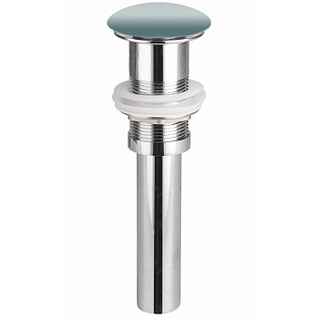 Донный клапан без перелива с керамической накладкой с системой "Click-Clack"