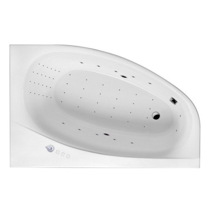 Ванна EXCELLENT Kameleon 170x110 (правая) "NANO" (хром)