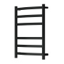 Полотенцесушитель электрический Point Антея PN17856B П6 500x600, диммер справа, черный Полотенцесушитель электрический Point Антея PN17856B П6 500x600, диммер справа, черный