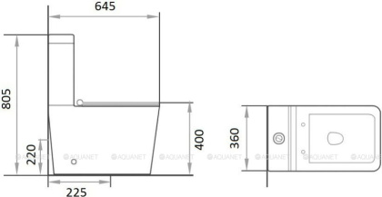 Унитаз-компакт Orange