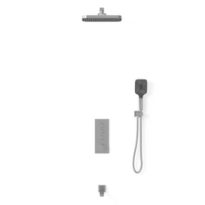 Душевой комплект VSFW-433T1CH встраиваемый, термостатический, 3 режима, хром